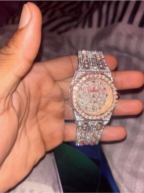 AP Moissanite Royal Oak Offshore Watch